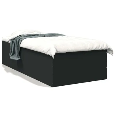 Obrázek produktu pro vidaXL Postelový rošt černý 90x190 cm Dřevěný materiál