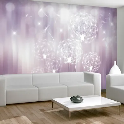 Produktbild von Fototapete selbstklebend Pusteblumen 294x210 cm Tapete Wandtapete Wandbilder Klebefolie Dekofolie Tapetenfolie Wand Dekoration Wohnzimmer - Ornament Design b-A-0280-a-c
