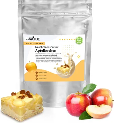 Produktbild von Apfelkuchen Geschmackspulver Mix Flavour kalorienarm 300 g