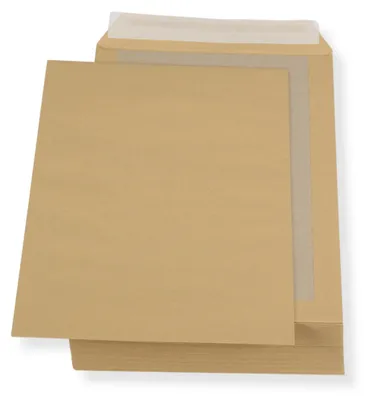 Produktbild von C4 Papprückwand-Versandtaschen · stabiler 450g Karton · Umschläge 229 x 324 mm 50 Stück