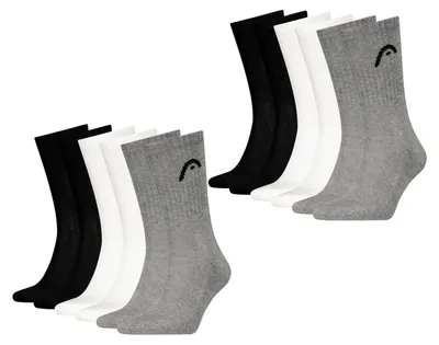 Produktbild von 6 Paar HEAD Uni Crew Socken All Sports Training Socks