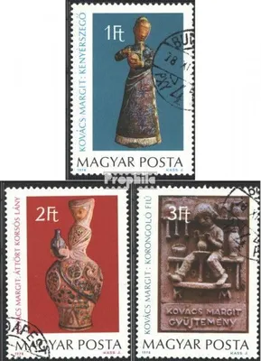 Produktbild von Briefmarken Ungarn 1978 Mi 3323A-3325A (kompl.Ausg.) postfrisch Keramiken