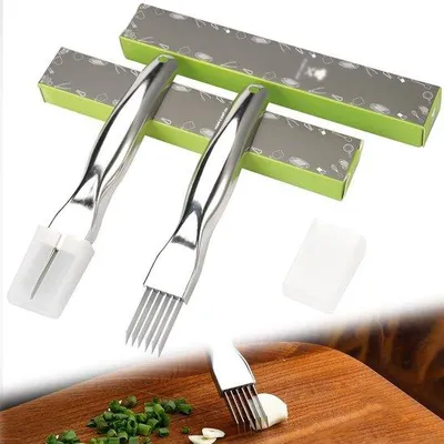 Produktbild von Stahl Schneidklingenmesser - Küchenmesser für Gemüse und Obst Schneiden