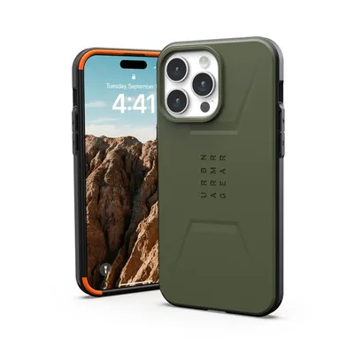 Immagine prodotto di Uag Civilian Magsafe - Custodia Protettiva Per Iphone 15 Pro Max (Oliva)