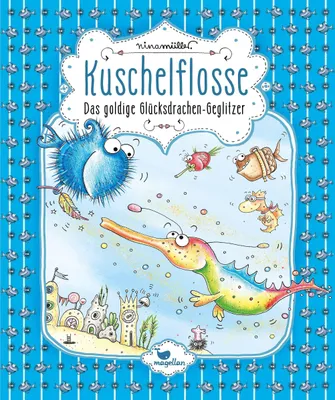 Obrázek produktu pro Kuschelflosse - Das goldige Glücksdrachen-Geglitzer