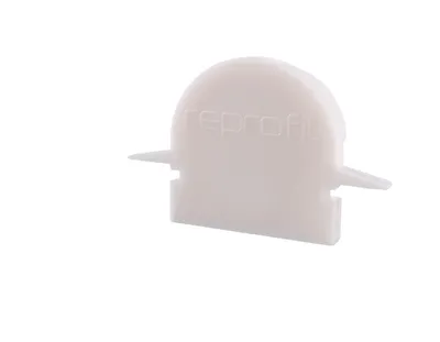 Produktbild von Deko-Light Profil Endkappe - Endkappe R-ET-01-10, Set 2 Stk, Kappe, Weiß, Kunststoff, Deko-Light, 1 g, 25 mm