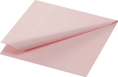 Produktbild von Duni Zelltuch Servietten Mellow Rose 24x24cm einviertel Falz 250 Stück
