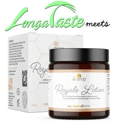 Produktbild von bedrop Royale Lotion Bodylotion mit Gelée Royale, Sheabutter & Akazienhonig 100g
