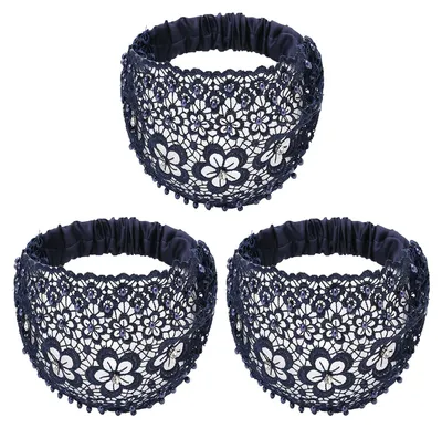 Produktbild von 3/4-teiliges Haarband für Damen, breites Haarband mit Kunstperlen im Boho-Stil, Festival-Haaraccessoires