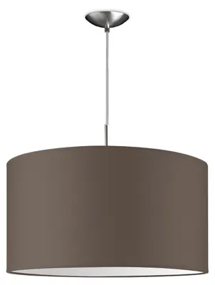Produktbild von Home Sweet Home Hängelampe Tube Deluxe, E27, taupe, 50cm