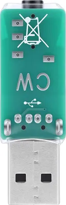Zdjęcie produktu dla Adapter do nauki alfabetu Morse'a Obsługa oprogramowania VBand CW Oscylator USB Key Trainer Małe przenośne urządzenie szkoleniowe do komputera z wtyczką 3,5 mm