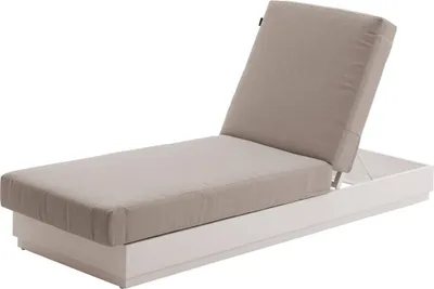 Produktbild von Poolbett "allure" hafer polyester und aluminium - Hespéride
