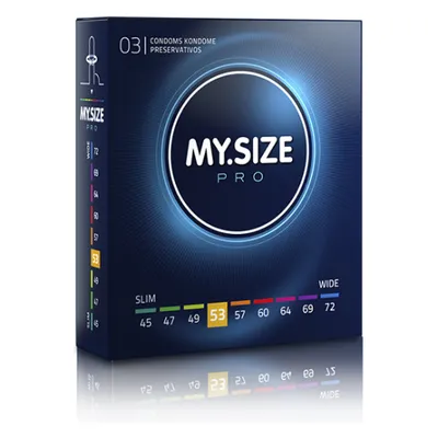 Obrázok produktu pre My Size PRO Prezerwatywy 53mm, 3 sztuki