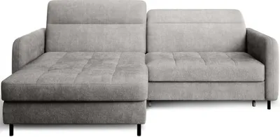 Produktbild von Elegantes Schlafsofa ZULEYKA - grau 3, linke Ecke
