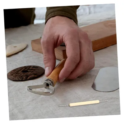 Produktbild von Tonschneider und Werkzeugset für Polymerclay mit Schneidewerkzeug für die Tonmodellierung