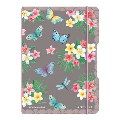 Immagine prodotto di herlitz 300006639 herlitz notebook my.book flex Ladylike "Butterflies", A5
