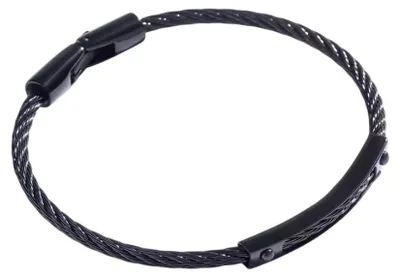 Image de Bracelet en acier noir pour homme MCGB5002B