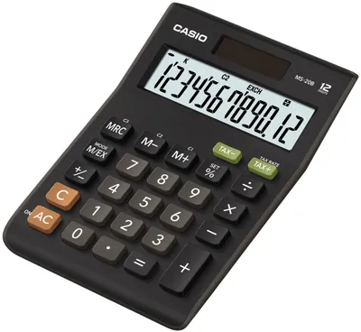 Obrázek produktu pro Casio kalkulačka MS 20B stolní / 12 míst