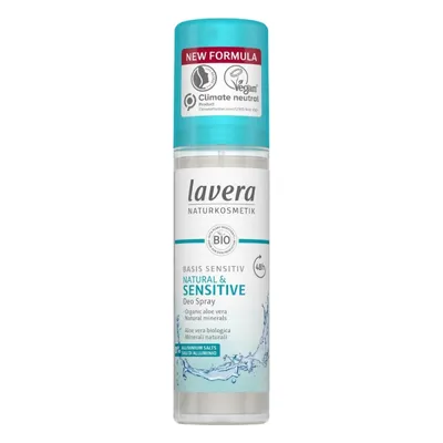 Produktbild von Lavera Deo Spray Basis Sensitiv Natural & Sensitive 48h 75ml