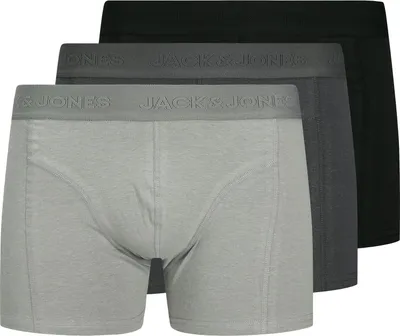 Image de 3er Pack JACK & JONES Herren Trunks Coton recyclé