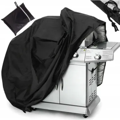 Obrázek produktu pro 4MWOOD.CO Velký kryt na gril Ochranný kryt Vodotěsný Anti-UV 145X61X117Cm XXL