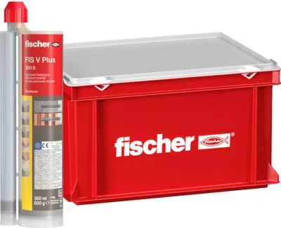 Produktbild von FISCHER Anker Injektionsmörtel FIS V PLUS 360S,  6 Kartuschen + Box HWK