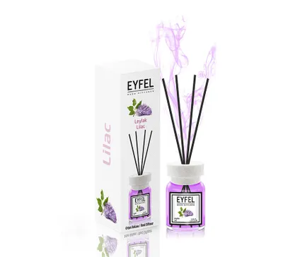 Obrázek produktu pro Eyfel Vonný Difuzér S Tyčinkami - Lila 120Ml