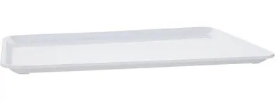 Produktbild von Flaches Catering-Tablett - weis - Kunststoff - 35 x 24 cm - Serviertablett