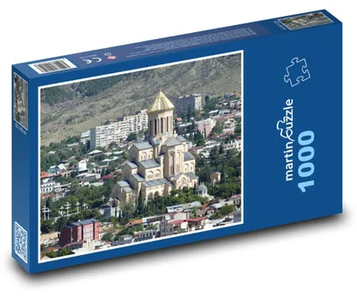 Produktbild von Puzzle 1000 Tbilisi - Sameba-Kathedrale - martinpuzzle
