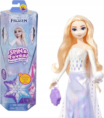 Produktbild von Disney Frozen HTG25, Modepuppe, Weiblich, 3 Jahr(e), Junge/Mädchen, 320 mm, Mehrfarbig