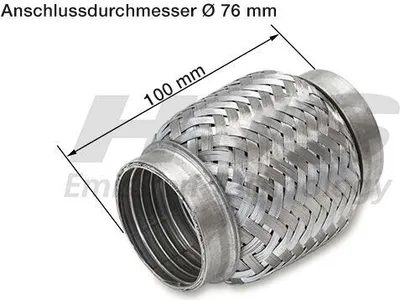 Produktbild von HJS 83 00 8401 Flexrohr Abgasanlage Auspuffrohr