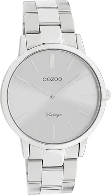 Produktbild von Oozoo Metall Damen Uhr Analog Quarzuhr Armband silber Vintage Series D2UOC20027