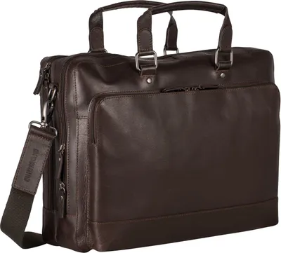 Produktbild von LEONHARD HEYDEN Henkeltasche Laptoptasche mit Laptopfach Dakota Zipped Briefcase 2 Compartments Brown braun