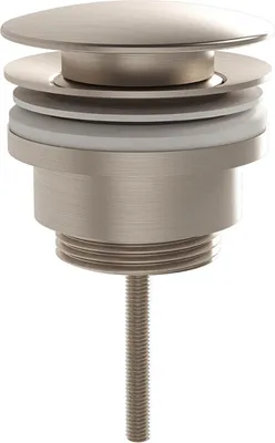 Image de Vanne de vidange universelle en nickel brossé | A4514834
