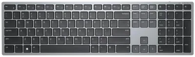 Produktbild von DELL Pro Plus-Tastatur – KB700 - ungarisch (QWERTZ), Volle Größe (100%), Kabellos, RF Wireless + Bluetooth, QWERTZ, Grau