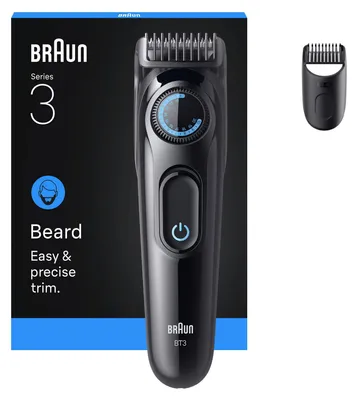 Obrázok produktu pre Braun BeardTrimmer 3 BT3500, Striedavé napájanie / batéria, Čierna