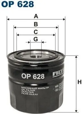 Zdjęcie produktu dla Ölfilter FILTRON OP 628