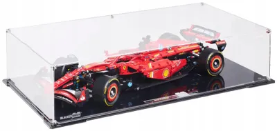 Produktbild von Blacked Brick Vitrine für LEGO® 42207 Technic – Ferrari SF-24 F1 Rennauto