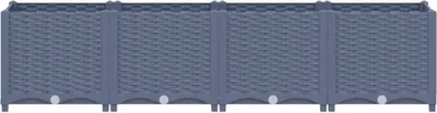 Produktbild von "im Sonderangebot"Hochbeet - CLORIS - Pflanzkasten - 160x40x38 cm Polypropylen - DEMöbel4634323