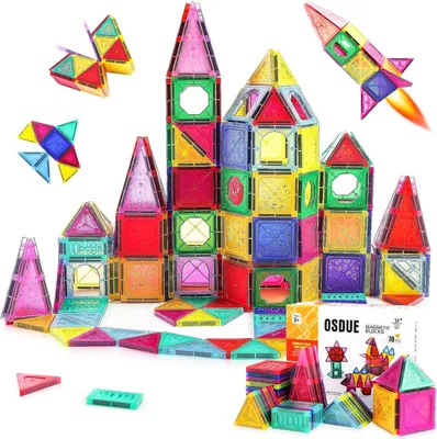 Immagine prodotto di Set di costruzione magnetico da 70 pezzi - Giocattolo educativo