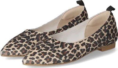 Produktbild von La Strada Damen Ballerinas Braun Textil Größe: 41