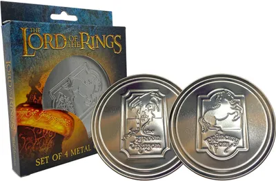 Obrázok produktu pre Der Herr der Ringe Untersetzer 4er-Pack Green Dragon