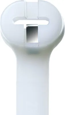 Obrázek produktu pro 500 Kus Stahovací páska 338x7,6 - Kabelová spojka 7x340mm přírodní barva TY27M