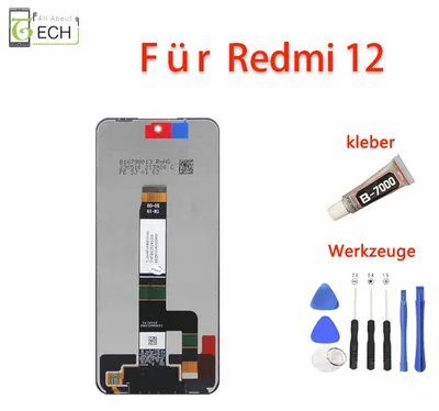 Produktbild von Für Xiaomi Redmi 12 3053RN02A 23053RN02Y 23053RN02I LCD Display Bildschirm
