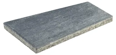 Produktbild von Terrassenplatten TRAPEA WEIß-SCHWARZ 50/30/20/4 CM PE2