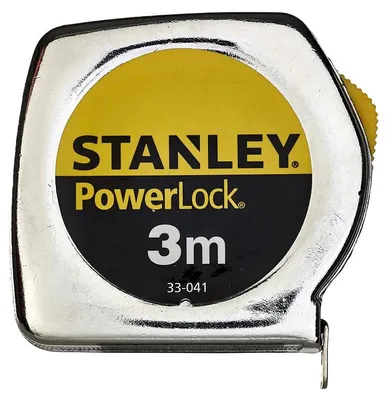 Image de Mètre ruban 3mx12,7mm Powerlock Classic Métal - STANLEY - 1-33-218