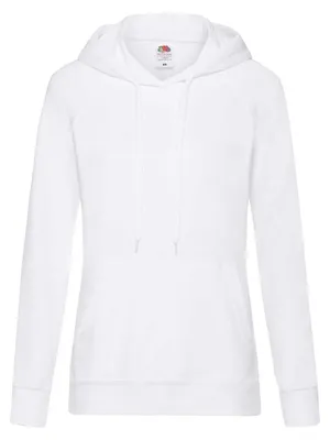 Zdjęcie produktu dla Bluza damska, kaptur - FOL HOODED SWEAT/W - white - rozmiar XL