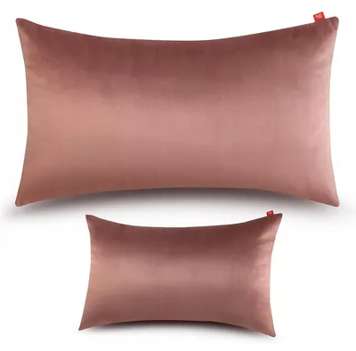Produktbild von Softimi Dekorative Kissenhülle 30x50 cm Velours Rosa