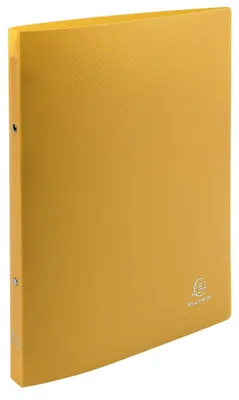 Produktbild von Exacompta 54196SE Ringbuch PP 2 Ringe DIN A4 gelb 20mm Rücken