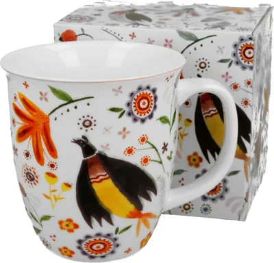 Produktbild von DUO ETNO 32161 Becher 650 ml REGIONAL PATTERNS New Bone China Porzellan